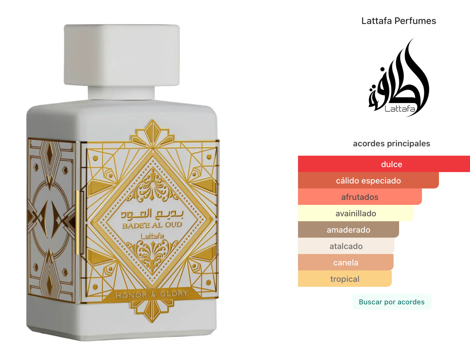 Lattafa Bade'e Al Oud Honor & Glory 100ml EDP 1.1 Premium - Image 2