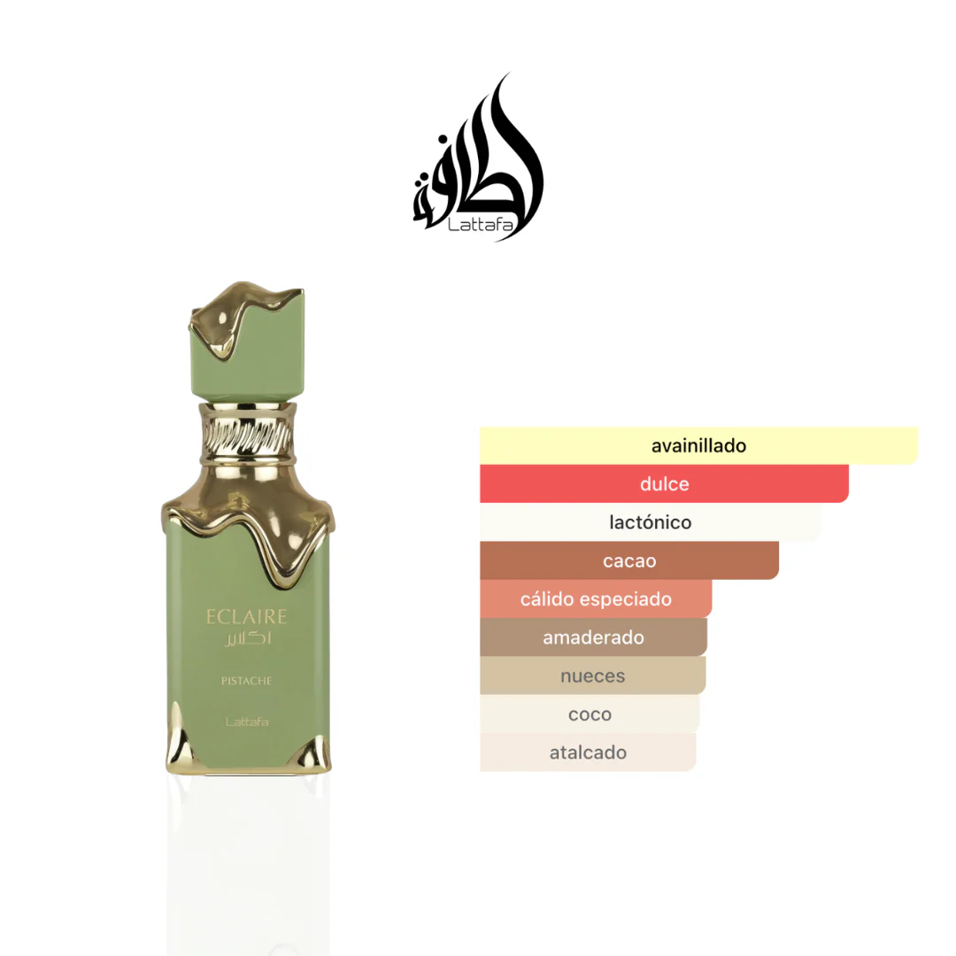 Lattafa Eclaire Pistache 1.1 Premium EDP 100ml - Image 3