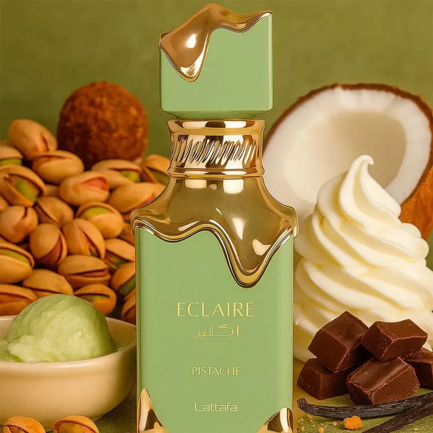 Lattafa Eclaire Pistache 1.1 Premium EDP 100ml - Image 8