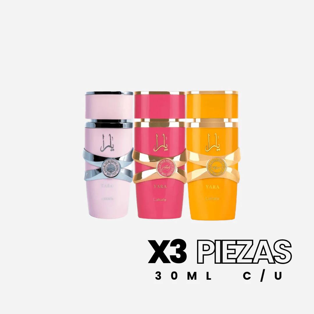 SET Yara X3 C/U 30ML EDP 1.1 Premium